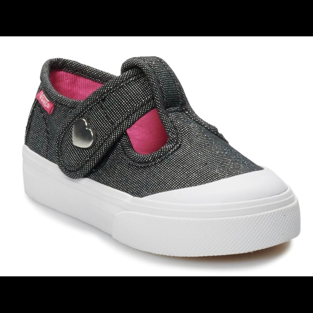Vans new black glitter Mary Janes in toddler sizes